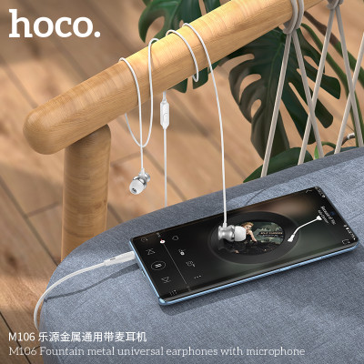 Hoco M106 Auriculares Con Cable Y Microfono-Entrada Jack