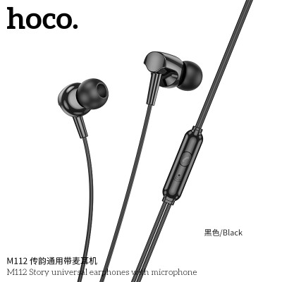 Hoco M112 Auriculares Con Cable Y Microfono-Entrada Jack