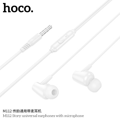 Hoco M112 Auriculares Con Cable Y Microfono-Entrada Jack