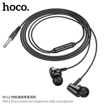 Hoco M112 Auriculares Con Cable Y Microfono-Entrada Jack