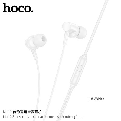 Hoco M112 Auriculares Con Cable Y Microfono-Entrada Jack