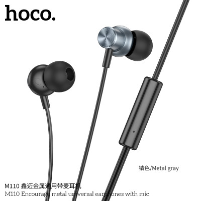 Hoco M110 Auriculares Con Cable Y Microfono-Entrada Jack