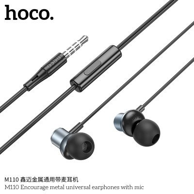 Hoco M110 Auriculares Con Cable Y Microfono-Entrada Jack