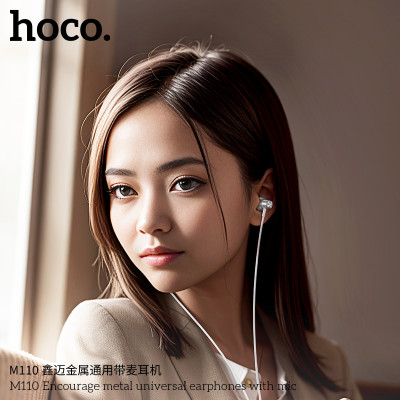 Hoco M110 Auriculares Con Cable Y Microfono-Entrada Jack