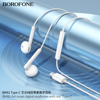 Borofone Bm82 Auriculares Con Microfono Tipo C