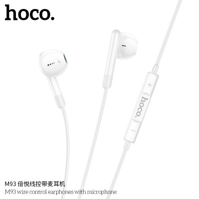 Hoco M93 Auriculares De Control Por Cable Con Micrófono