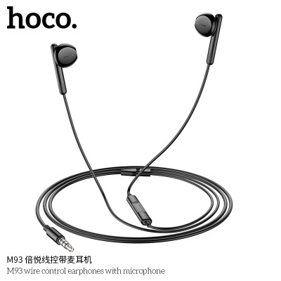 Hoco M93 Auriculares De Control Por Cable Con Micrófono