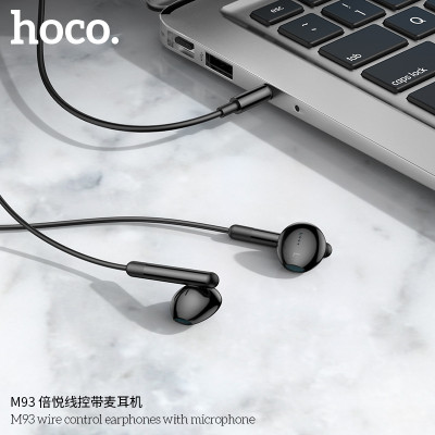 Hoco M93 Auriculares De Control Por Cable Con Micrófono