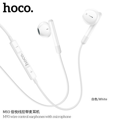 Hoco M93 Auriculares De Control Por Cable Con Micrófono