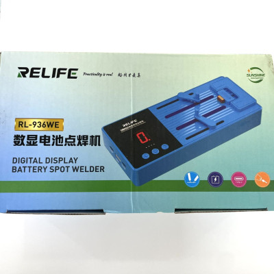 Relife Kit De Soldador Por Puntos Con Batería De Rl-936We, Máquina De Soldadura Por Puntos Con Pantalla Digital Portátil