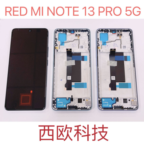 Pantalla Completa Para Redmi Note 13 Pro 5G / POCO X6 5G Con Marco Azul