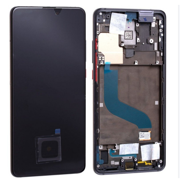 Pantalla Completa Original Reparada Para Xiaomi Mi 9T/Mi 9T Pro Con Marco