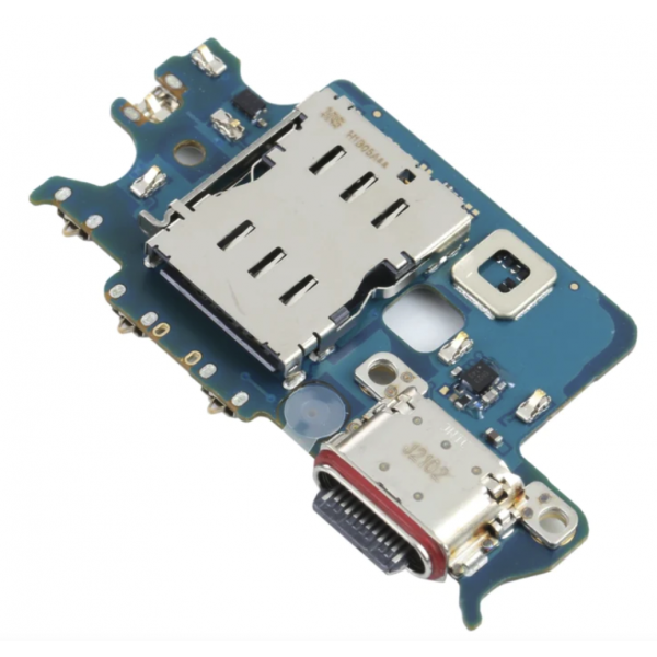 Placa De Carga Tipo C Y Lector Sim Para Samsung Galaxy S22 / S901