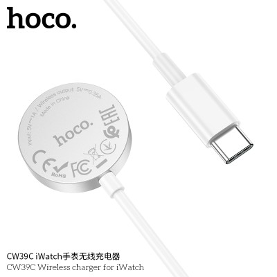 Hoco Cw39C Cargador Inalámbrico Para Iwatch