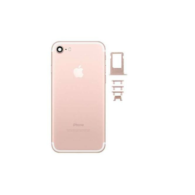 Tapa Trasera Para Iphone 7 Oro Rosa