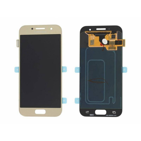 Pantalla Completa Original Servicepack Para Samsung A3 2017 Oro A320