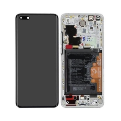 Pantalla Completa Para Huawei P40 Pro Plata