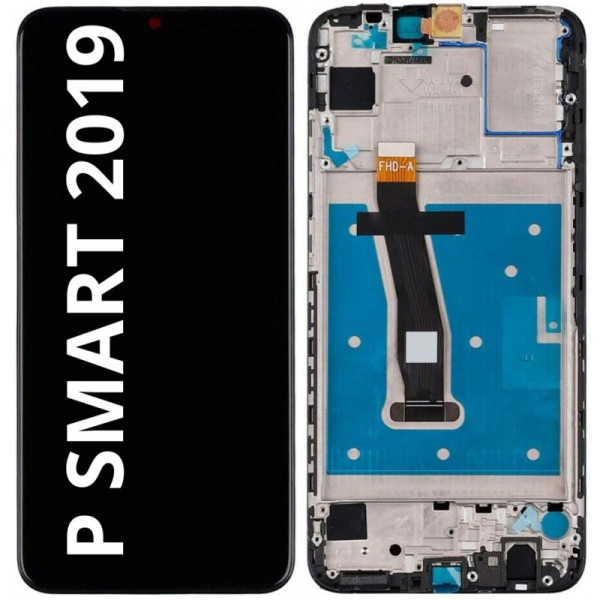 Pantalla Completa Original Servicepack Para Huawei P Smart 2019(Con Marco)