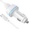 Borofone BZ14 Cargador Coche Doble (USB-M)