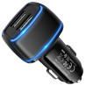 Borofone BZ14 Cargador Coche Doble USB