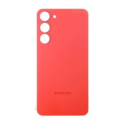 Tapa Trasera Para Samsung S23 / S911 Rojo