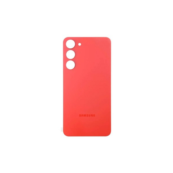 Tapa Trasera Para Samsung S23 / S911 Rojo