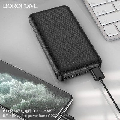 Borofone Bj3 Power Bank Pequeño Y Portátil Bj3 10000