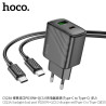 Hoco CS23A Cargador PD30W+QC3.0 (C-C)