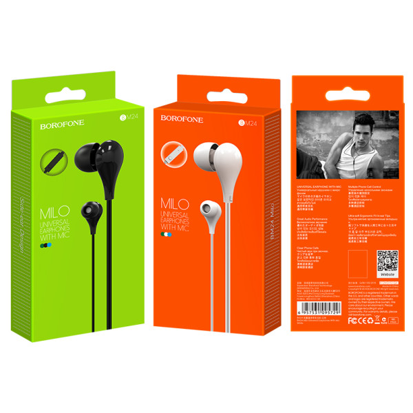 Borofone Bm24 Auriculares Universales Con Micrófono