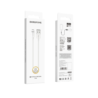 Borofone Bx22 Bloom Cable De Datos De Carga Para Micro