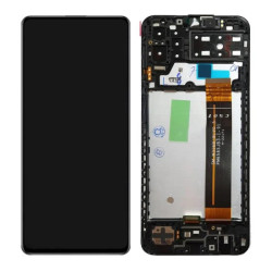 Pantalla Completa ⚫Original⚫ Servicepack Para Samsung A137 / A137F / A13 / M336 『Con Marco』