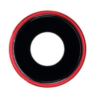 Lente Con Marco Para Iphone Xr Roja