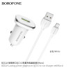 Borofone BZ12A Cargador Coche QC3.0 (USB-M)