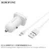 Borofone BZ12A Cargador Coche QC3.0 (USB-M)