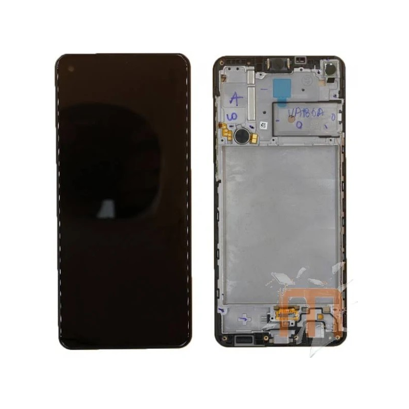 Pantalla Completa ⚫Original⚫ Servicepack Para Samsung A21S /A217F 『Con Marco』