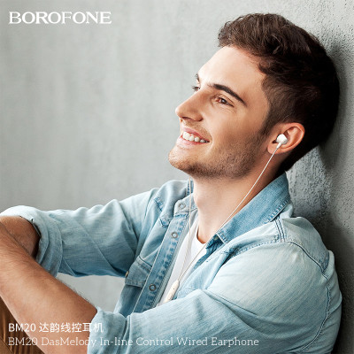 Borofone Bm20 Auricular Con Cable De Control De Control De Dasmelody