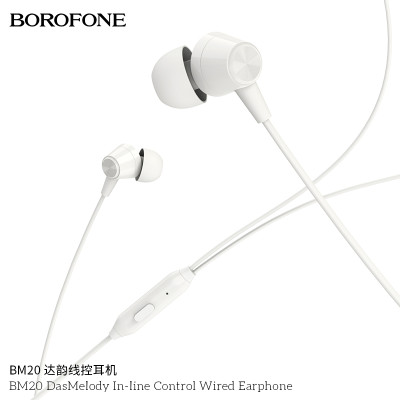 Borofone Bm20 Auricular Con Cable De Control De Control De Dasmelody