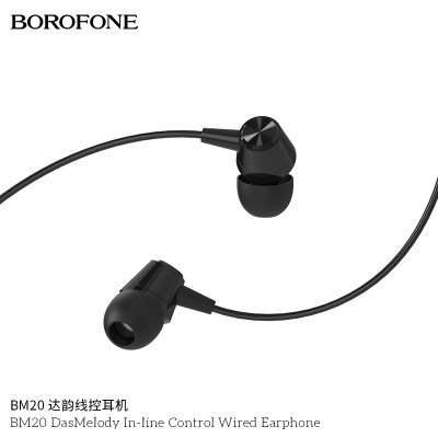 Borofone Bm20 Auricular Con Cable De Control De Control De Dasmelody