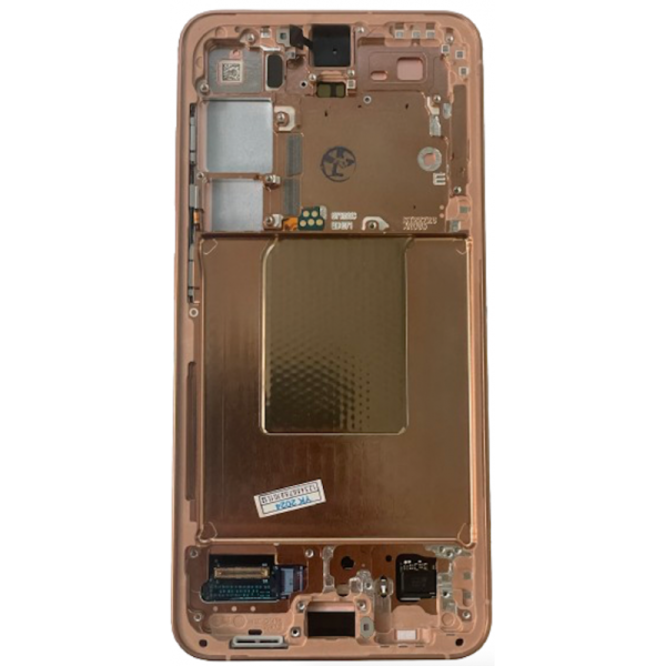 Pantalla Completa Original Servicepack Para Samsung Galaxy S24 (SM-S921B) Con Marco ORO ROSA