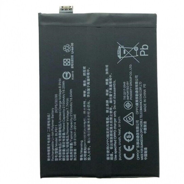 Bateria De Desmontaje Para Oppo Reno 4Se, Reno 5, Find X3 Lite, 4300Mah -Blp811