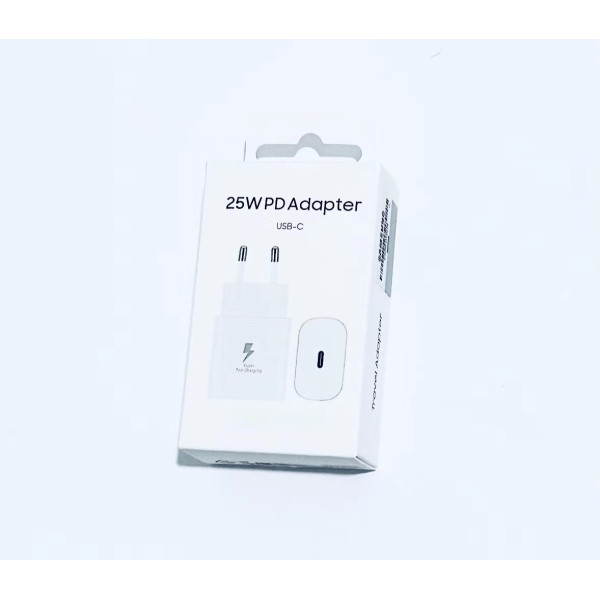 Enchufe De Tipo C 25W Para Samsung  Blanco