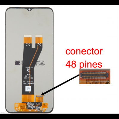 Pantalla Completa Original Servicepack Para Samsung Galaxy A14 5G (2023) A146B (Conector Largo) 48Pines Sin Marco