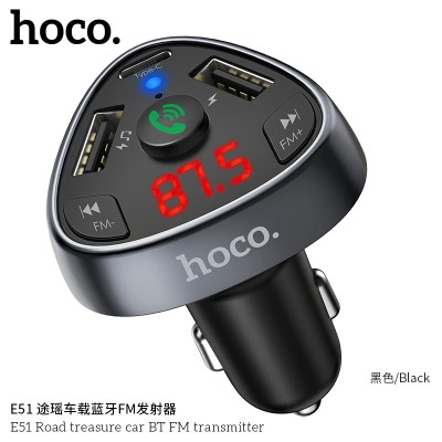 Hoco E51 Transmisor Fm Bluetooth Para Coche