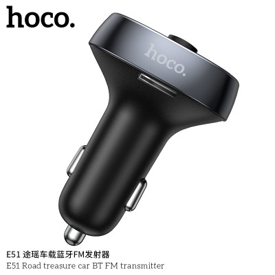 Hoco E51 Transmisor Fm Bluetooth Para Coche