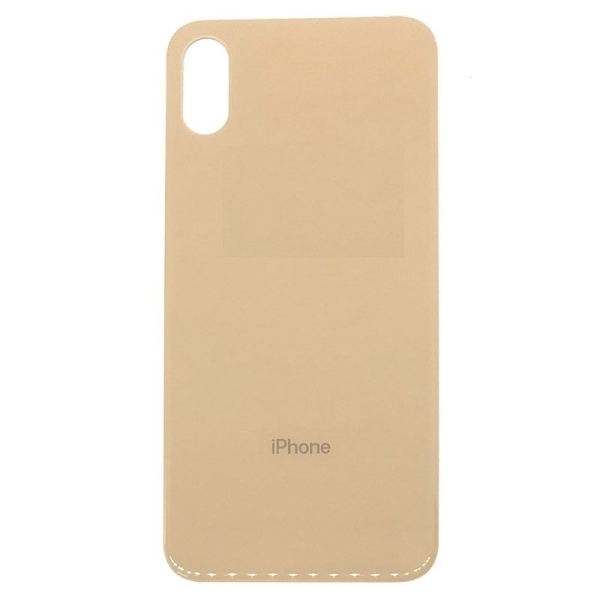 Tapa Trasera Para Iphone Xs Max Oro