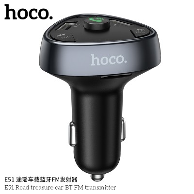 Hoco E51 Transmisor Fm Bluetooth Para Coche