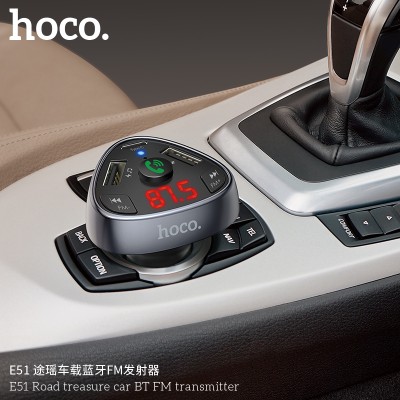 Hoco E51 Transmisor Fm Bluetooth Para Coche