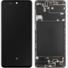 Pantalla Completa ⚫Original⚫ Servicepack Para Samsung A71 /A715F Con Marco