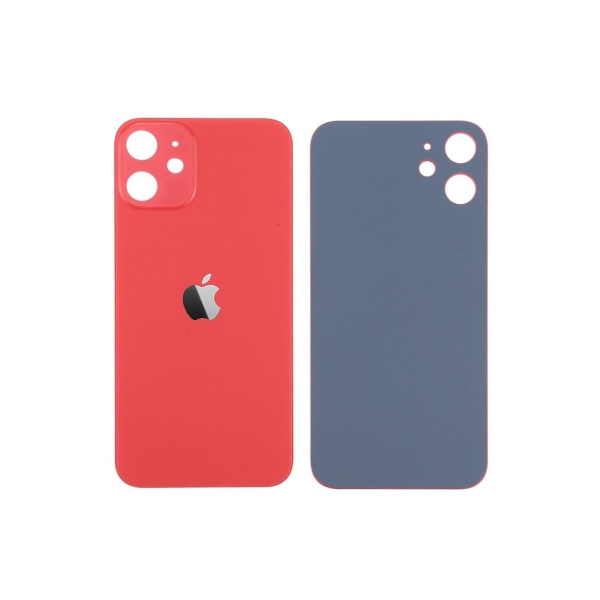 Tapa Trasera Para Iphone 12-Rojo