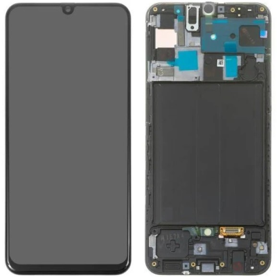 Pantalla Completa Original Reparada Para Samsung A50/A505 Con Marco